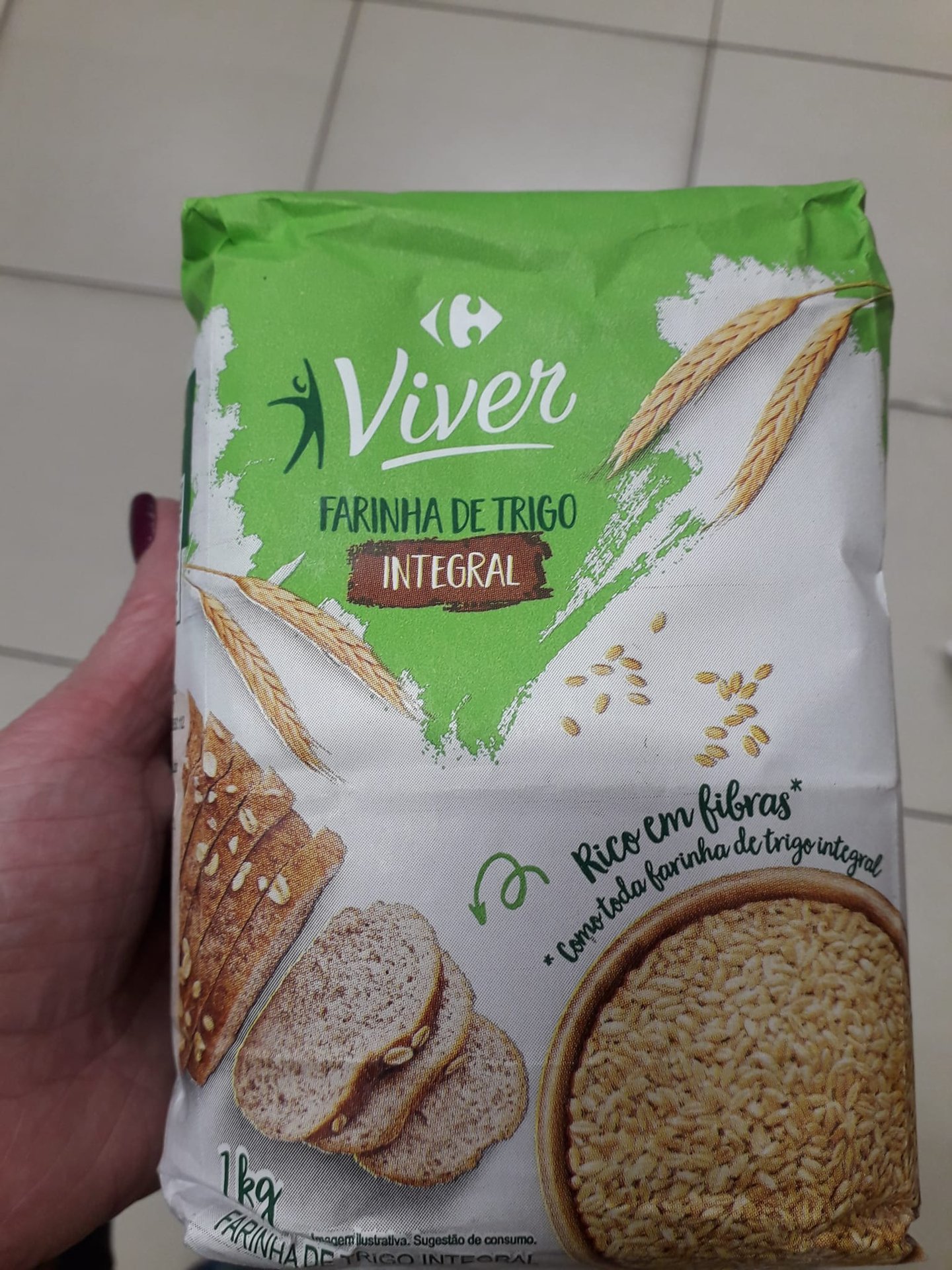 Farinha de Trigo Integral from Carrefour - Vegan Product Reviews ...