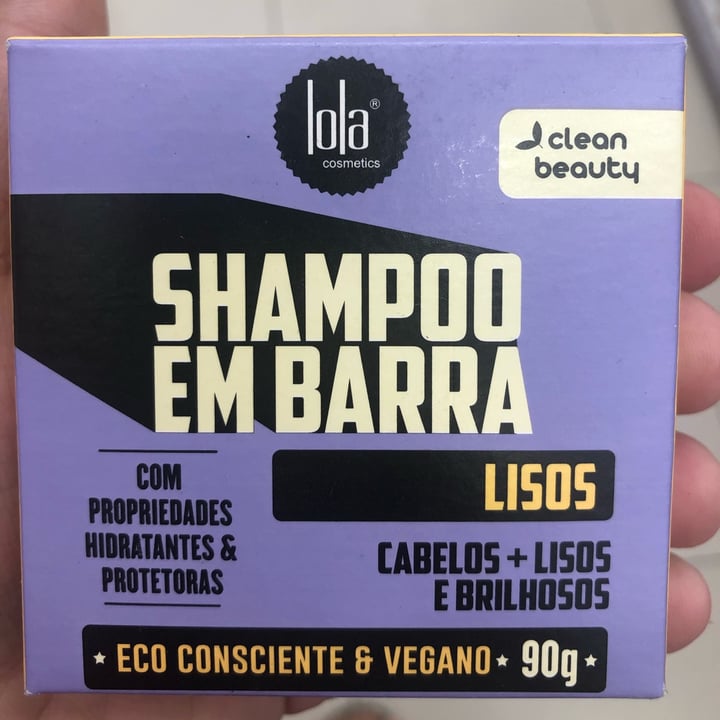 photo of Lola Cosmetics Shampoo Em Barra Lisos shared by @mariannamelob on  30 Apr 2022 - review