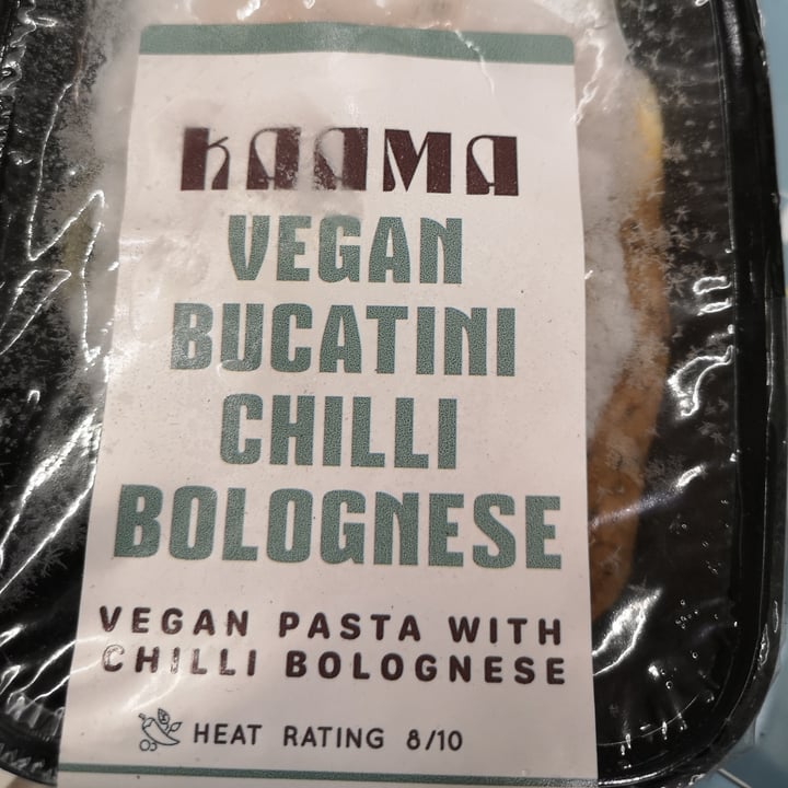 photo of Kaama Bucatini Chilli Bolognese shared by @hemapatel on  26 Sep 2022 - review