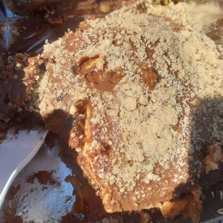 review photo of Queen Vanilla Vegan Bueno Pancake With Chocolate And Caramel Syrap shared by @mariaandr on 17 Dec 2022 - review