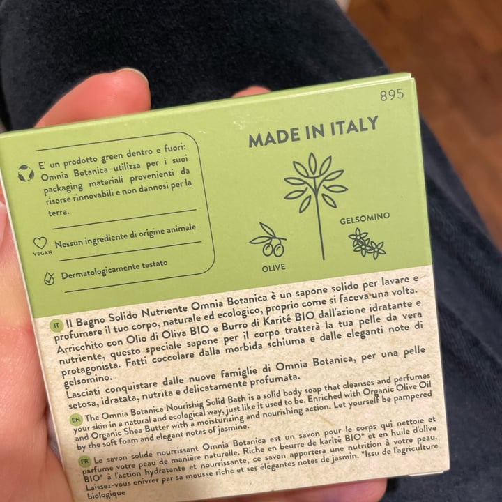 review photo of Omnia Botanica Bagno solido nutriente shared by @rosemec on 16 Mar 2022 - review