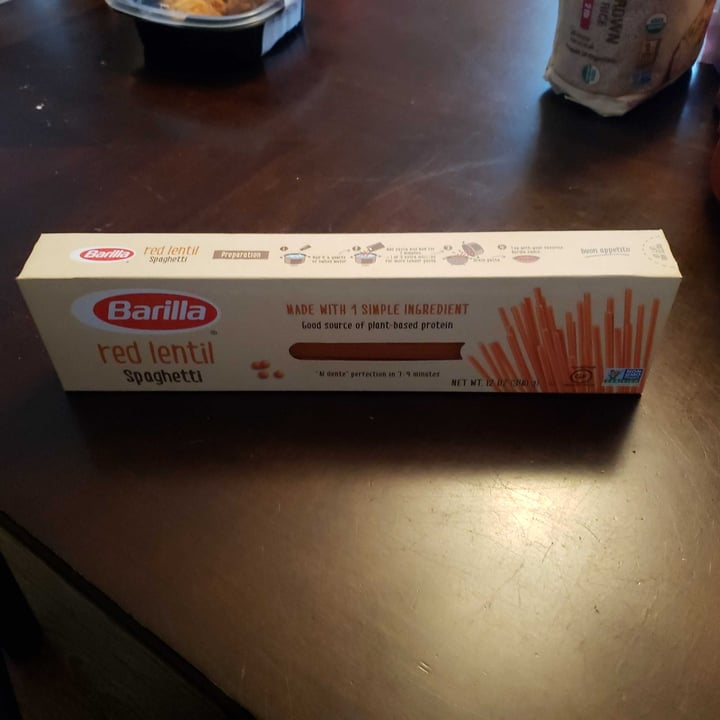 review photo of Barilla Red Lentil Spaghetti shared by @sherriweb on 07 Feb 2021 - review