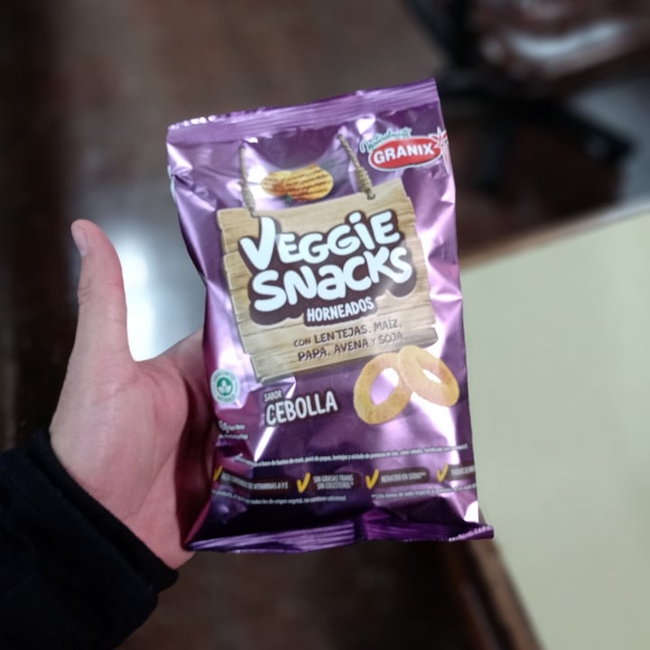 review photo of Granix Veggie Snacks Sabor Cebolla shared by @lisandrowinter on 01 Jun 2020 - review