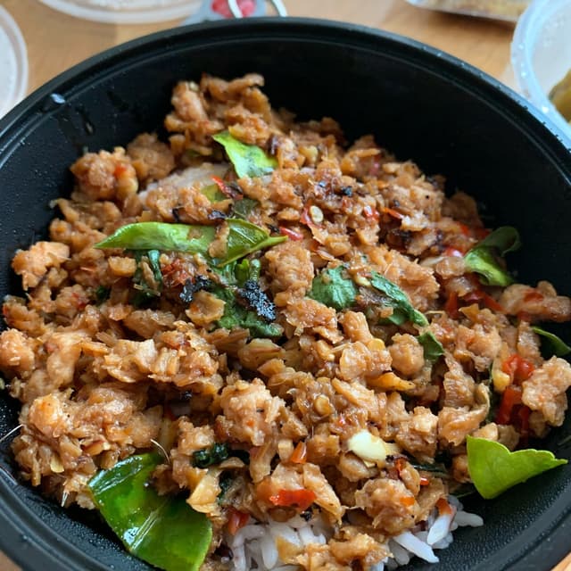 Photo of the dish “Stir fried vegan porcless”