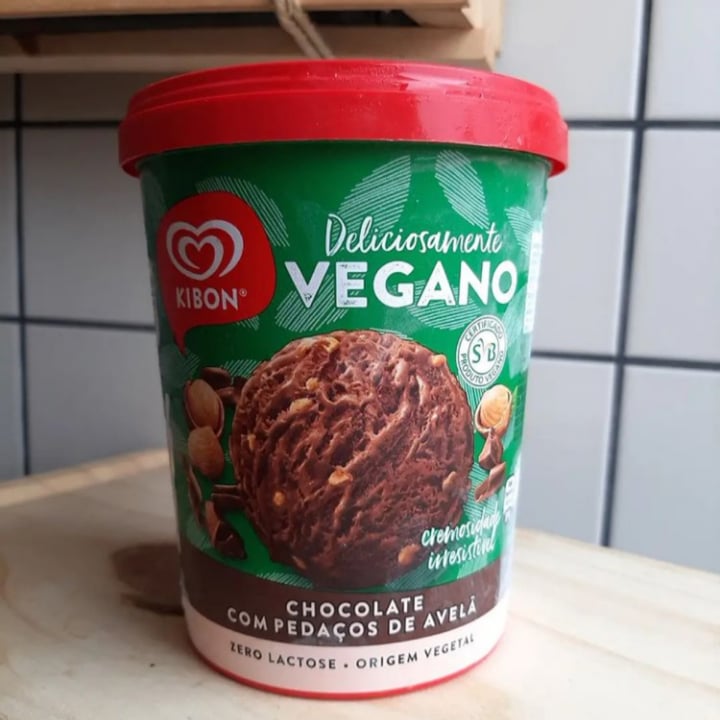 review photo of Kibon Chocolate com Pedaços De Avelã shared by @danfigueiredo on 12 May 2022 - review