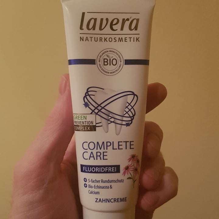 photo of Lavera Naturkosmetik Zahncreme Complete Care Flouridfrei shared by @greenteaguru on  26 Jan 2021 - review