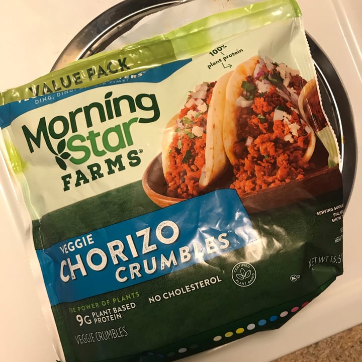 photo of MorningStar Farms Veggie Chorizo Crumbles shared by @lakoalabooty on  06 Dec 2020 - review