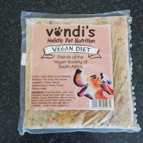 Vondis vegan dog deals food