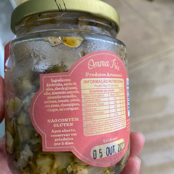 review photo of Omma Iris Caponata de abobrinha shared by @luciacosta on 15 Sep 2022 - review