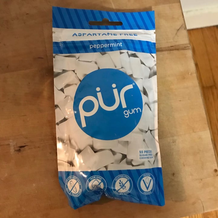 review photo of PÜR Gum Aspartame Free Bubblegum shared by @katieslaughter on 01 Jan 2021 - review