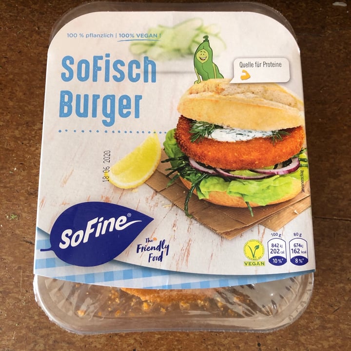 photo of SoFine SoFish Burgers shared by @stefma on  18 May 2020 - review