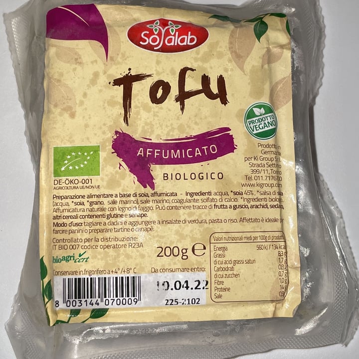 review photo of Sojalab Tofu affumicato shared by @robertac on 07 Apr 2022 - review