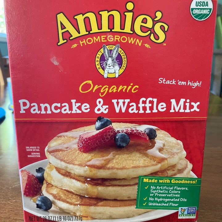 review photo of Annie’s Organic Pancake & Waffle Mix shared by @lynr on 22 May 2022 - review