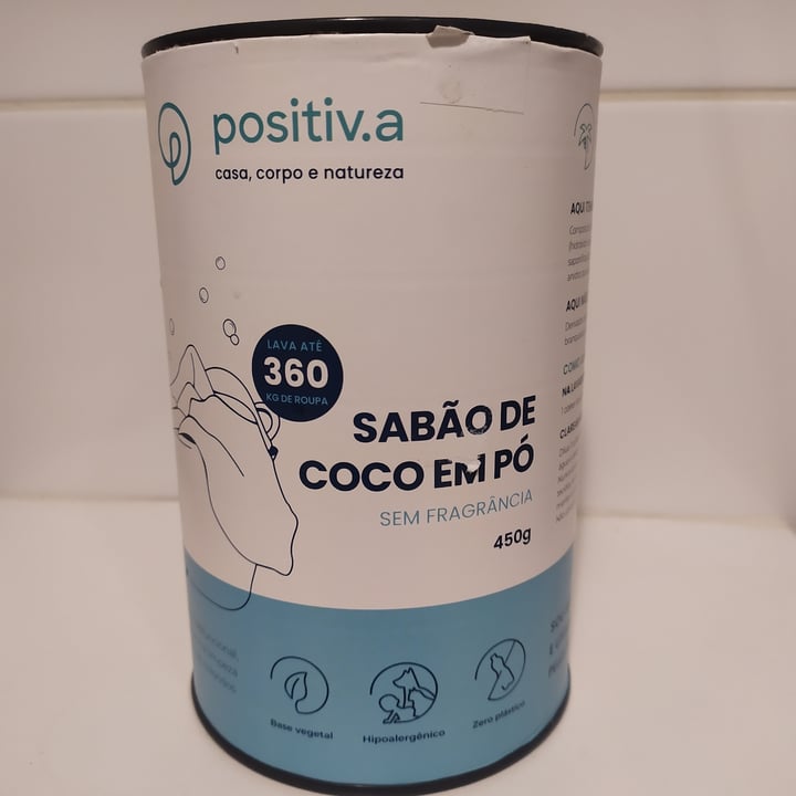 photo of Positiv.a Sabão De Coco Em Pó shared by @cmiethke on  08 May 2022 - review