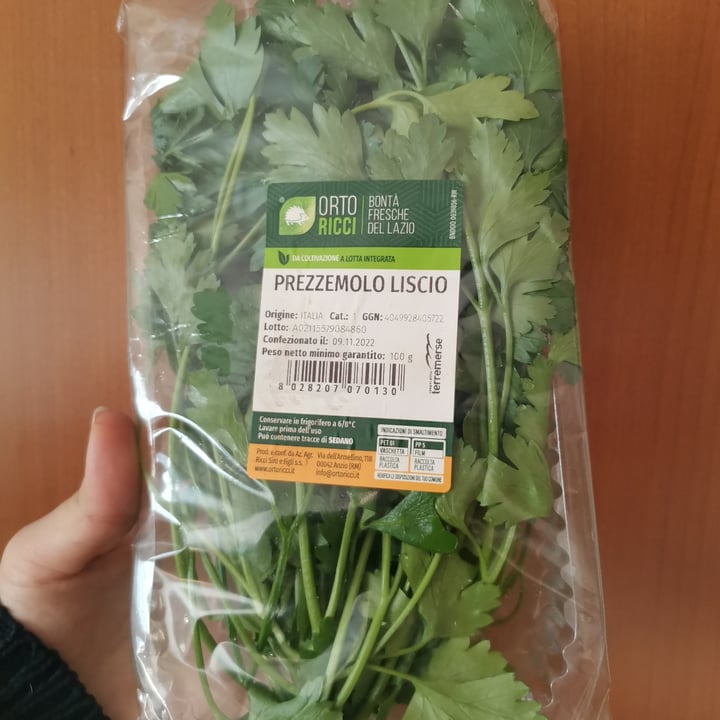 review photo of Orto ricci Prezzemolo liscio shared by @elevegansoul on 13 Nov 2022 - review