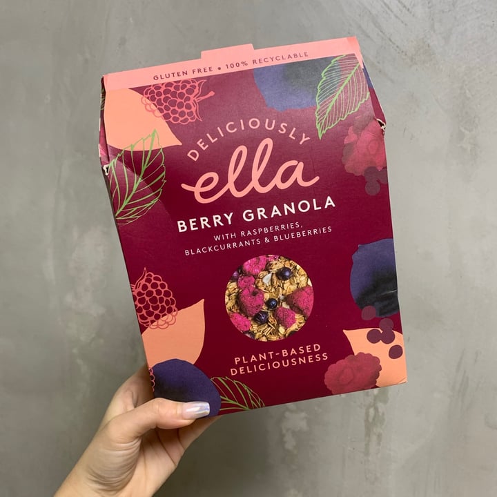 photo of Deliciously Ella Berry Granola shared by @krystalheng on  28 Jun 2021 - review