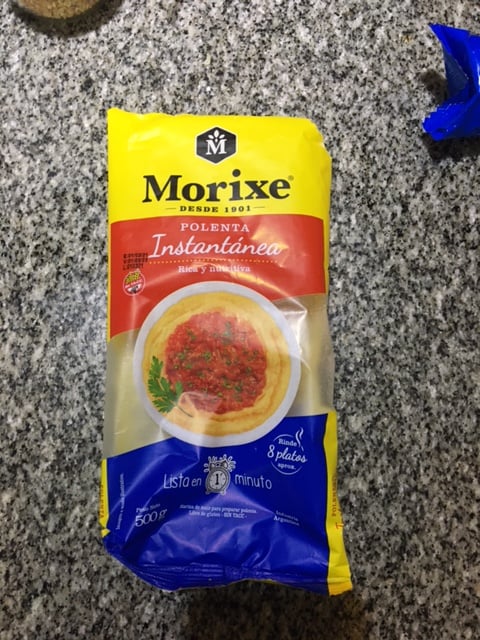 photo of Morixe Polenta Instantánea shared by @natig on  12 Apr 2021 - review