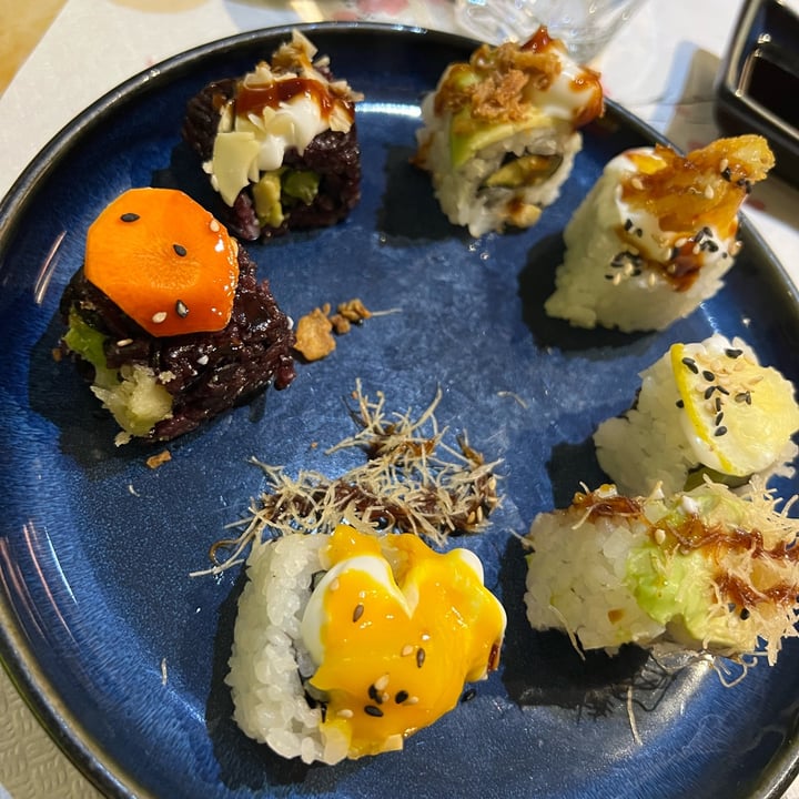 photo of Ristorante Sushi House Piatto di sushi vegan misto shared by @nicole- on  22 Sep 2022 - review