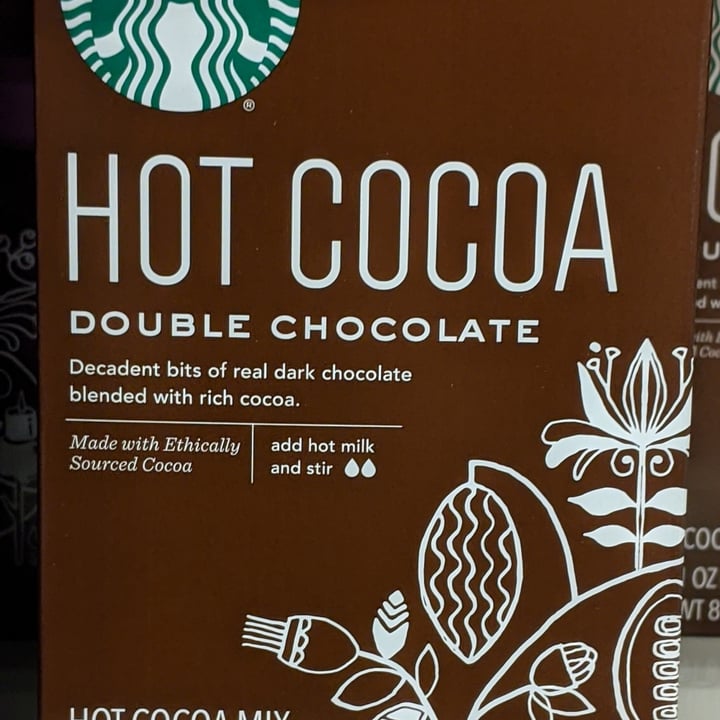 photo of Starbucks Hot Cocoa Double Chocolate shared by @veggieassassin on  19 Dec 2020 - review