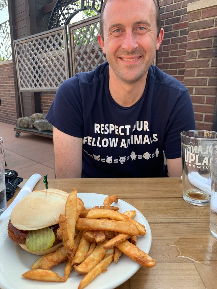 photo of Upland Brewing Co Hot Seitan Sandwich shared by @jeremytheape on  14 May 2022 - review