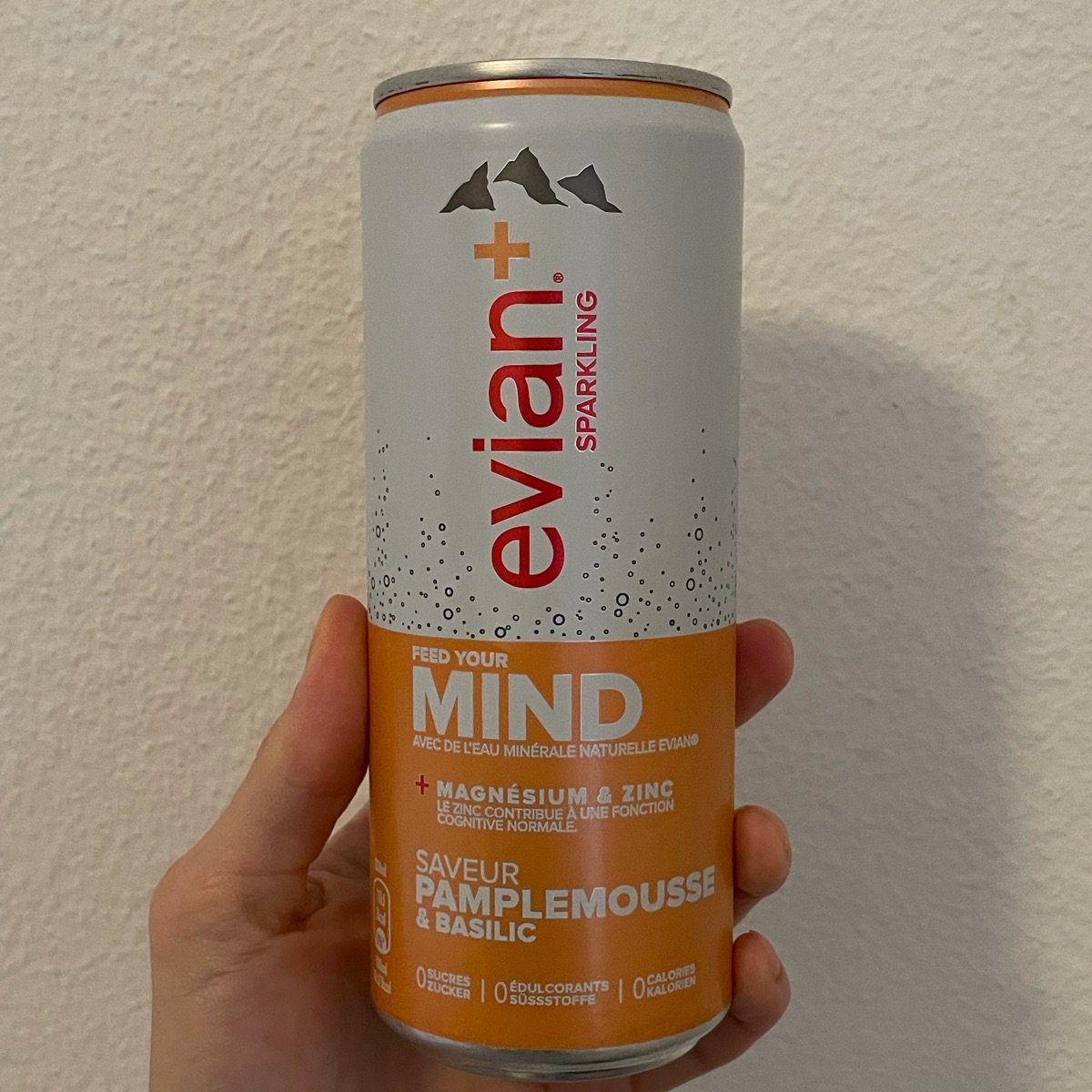 Evian Grapefruit and Basil Water Reviews abillion