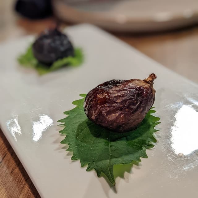 Photo of the dish “'Nyak' Cognac Filled Figs”