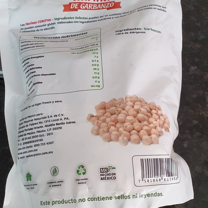 photo of Cerepak Harina De Garbanzo shared by @kahle on  03 May 2022 - review
