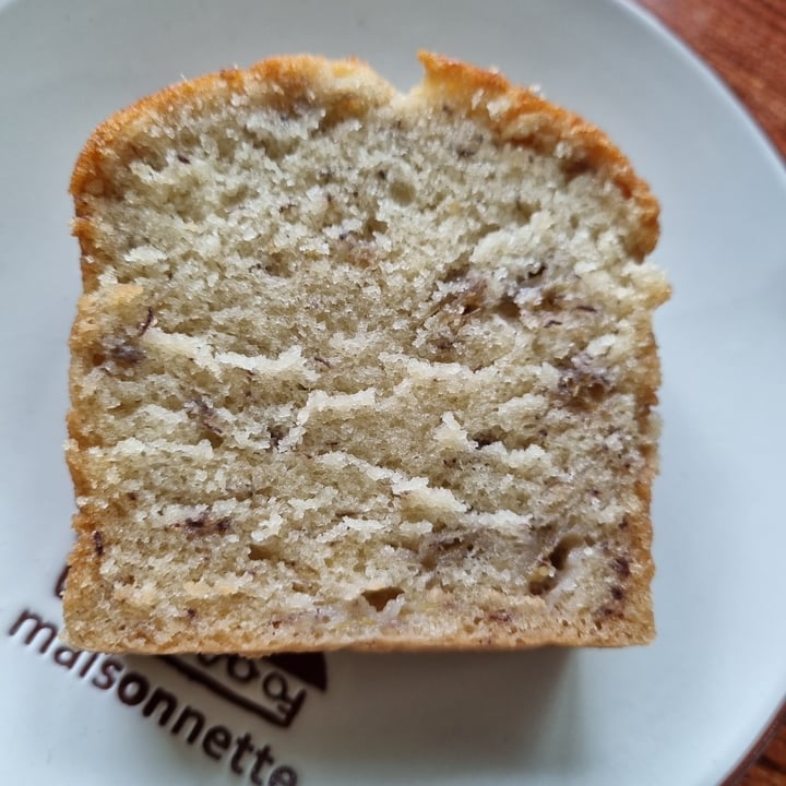 photo of nomVnom Bistro Banana Cake shared by @plantbasedlifestyle on  14 Sep 2022 - review