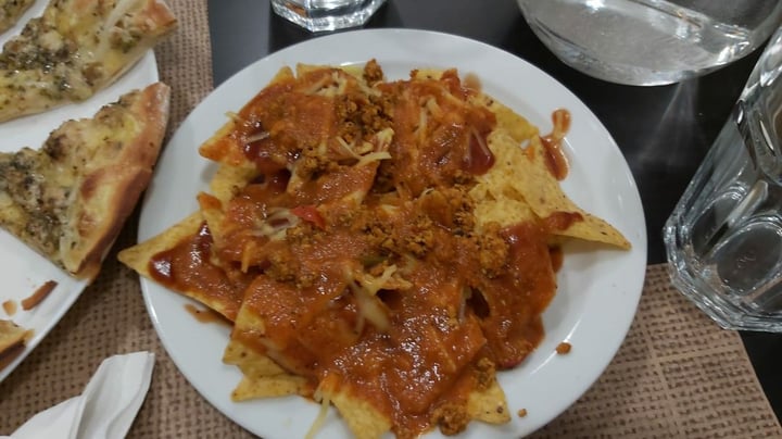 review photo of La Factoría Vegana Café-Bar Nachos shared by @soya on 25 Nov 2019 - review