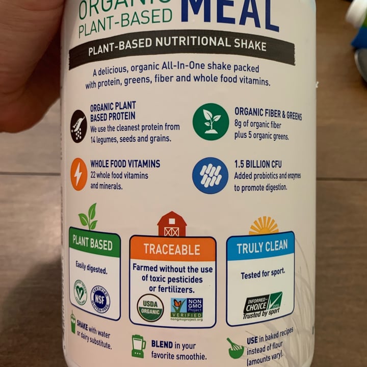 review photo of Garden of Life Organic Meal Chocolate replacement Shake shared by @inkymycat on 05 Sep 2021 - review