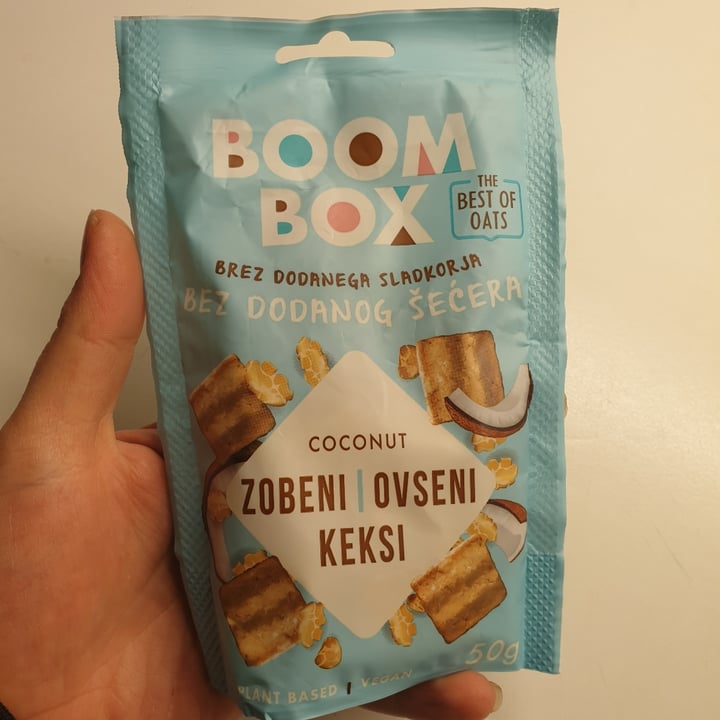photo of BOOM BOX Coconut Oat Cookies shared by @kalex on  29 Apr 2022 - review