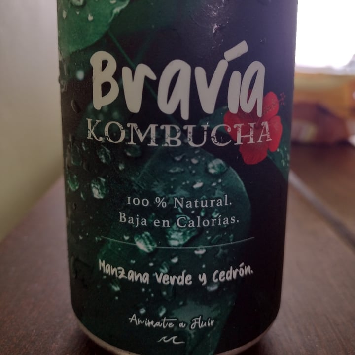 photo of Bravía Kombucha Manzana verde y cedrón shared by @ursula on  04 May 2021 - review