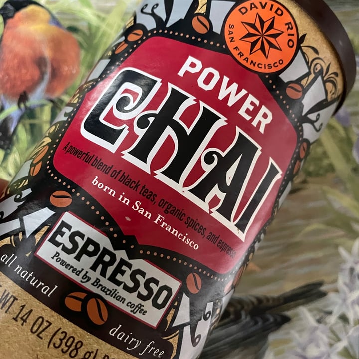 photo of David Rio San Francisco Power Chai Espresso shared by @sofiacastells on  11 Sep 2021 - review