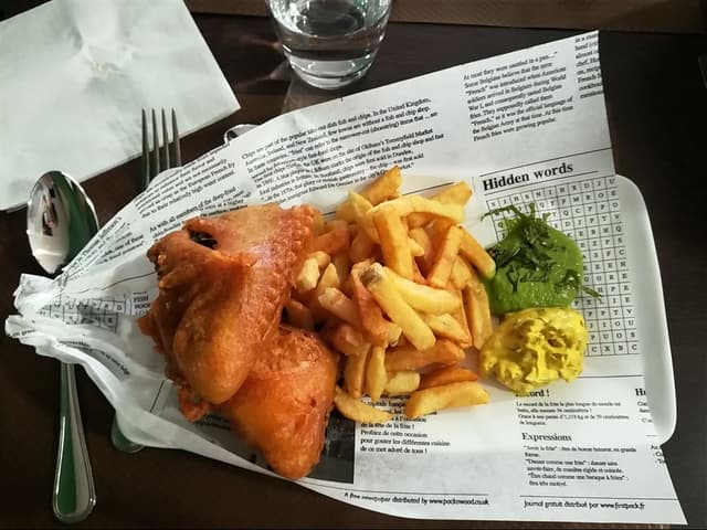 Photo of the dish “No-fish & chips d'Annie”