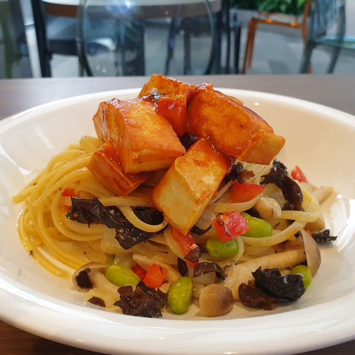 photo of Cedele Red Miso Tofu Pasta shared by @gretchforveg on  29 Feb 2020 - review