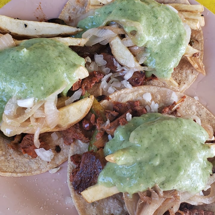 review photo of esTACOmo quiere Tacos De Soya Tipo Bistec Y Chorizo (Combinados) shared by @feracocac on 26 Mar 2021 - review
