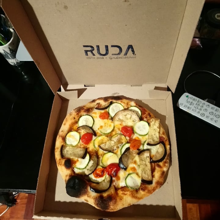 photo of RUDA Nuñez Pizza vegana shared by @mcolella on  09 Apr 2021 - review