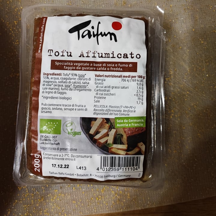 photo of Taifun Tofu Affumicato shared by @valerycarrie on  31 Oct 2022 - review