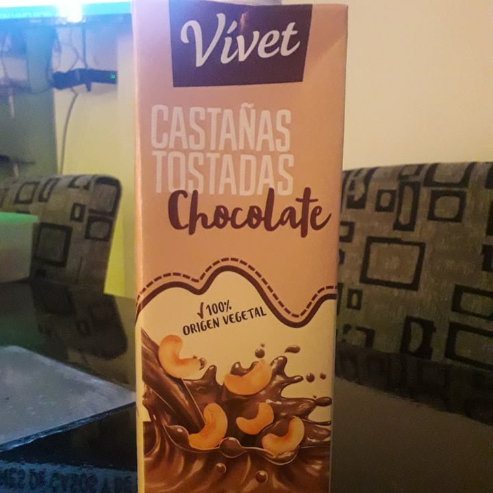 photo of Vívet Leche de Castañas Tostadas sabor Chocolate shared by @rochyalmendra on  24 May 2021 - review