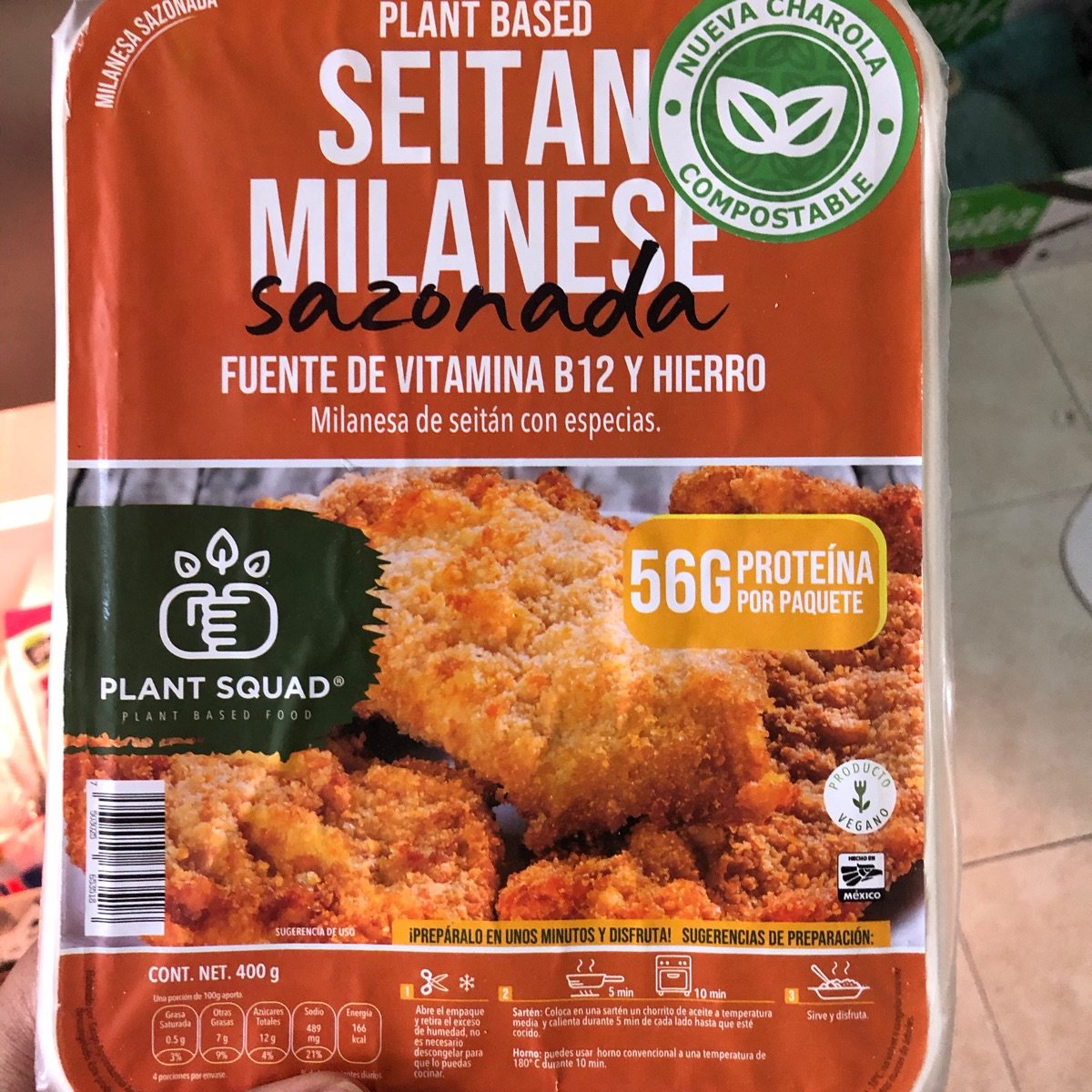 Plant Squad Seitan Milanese Reviews abillion