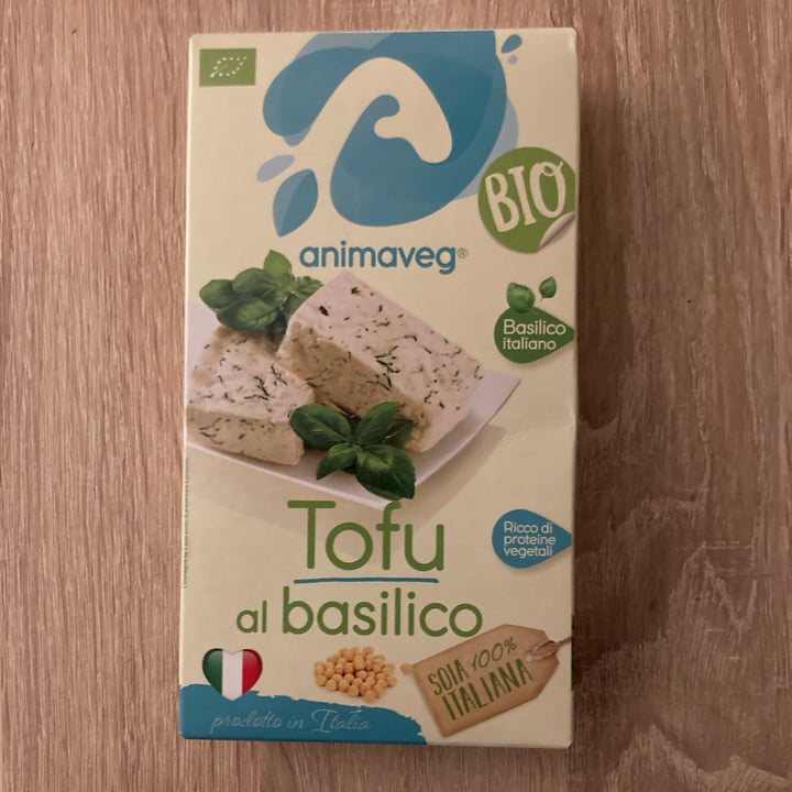 photo of Animaveg Tofu Al Basilico shared by @elisavegan on  05 Nov 2022 - review