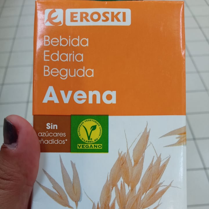 photo of Eroski Bebida de avena shared by @lalocadelosgatos8 on  30 Jun 2022 - review