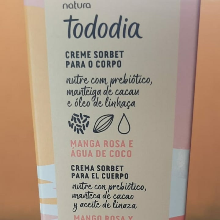 review photo of Natura Creme corporal manga e coco shared by @aninhaxd on 22 Apr 2022 - review