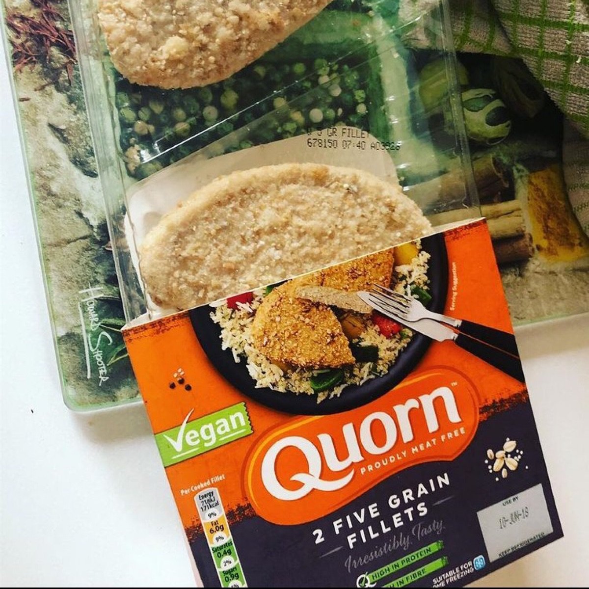 Five grain fillets from Quorn - Vegan Product Reviews & Ratings | abillion