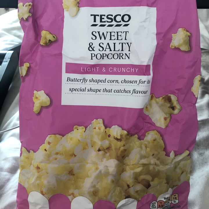 photo of Tesco Sweet & Salty Popcorn shared by @jessskh on  25 Sep 2021 - review