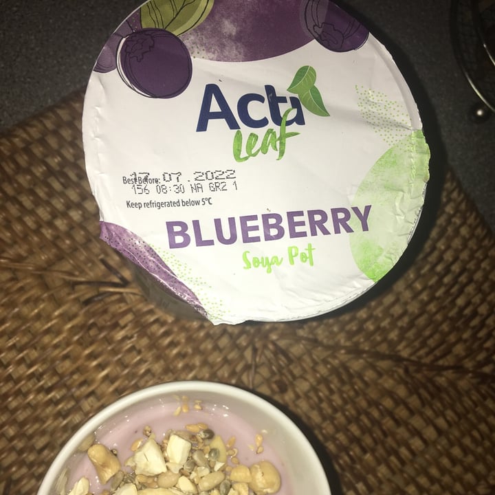 photo of Acti Leaf Blueberry Soya Pot shared by @infinitelove on  26 Jul 2022 - review