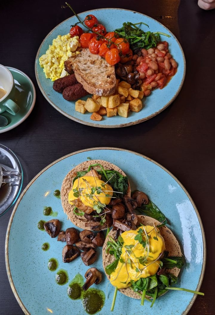 review photo of Birdhouse Tea Bar & Kitchen Vegan Benedict shared by @pippajane on 30 Dec 2019 - review