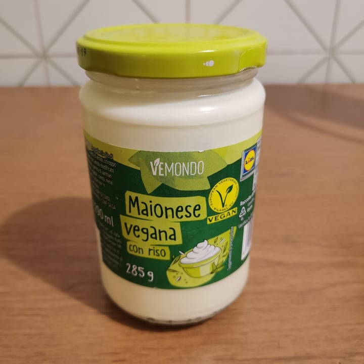 review photo of Vemondo Maionese vegana con riso shared by @giuliagraziano on 16 Jun 2022 - review