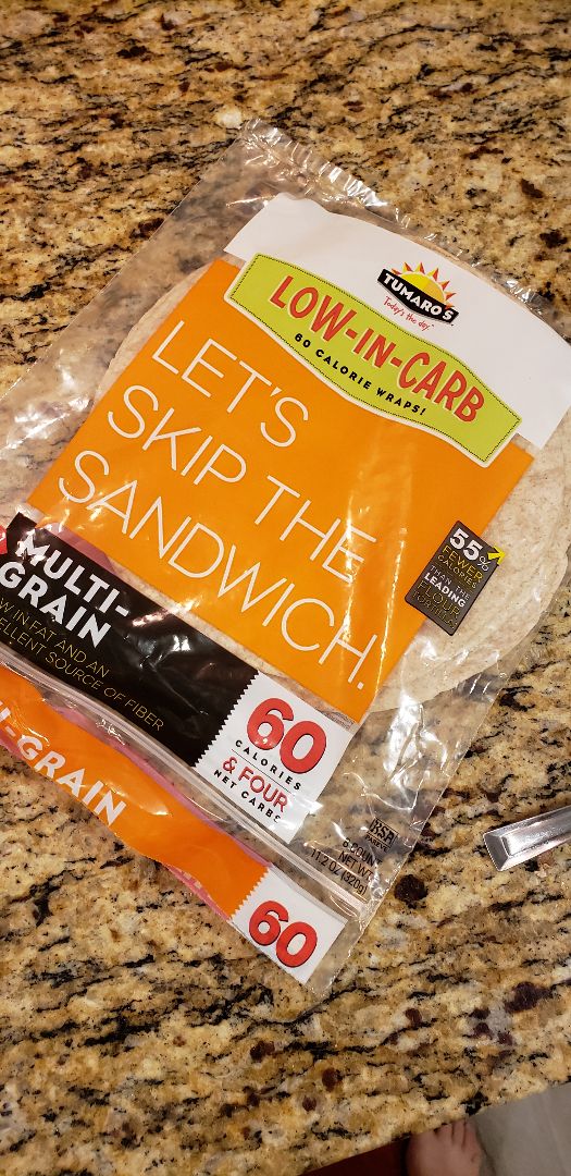 Tumaros 8" MULTIGRAIN LOWINCARB WRAPS Reviews abillion