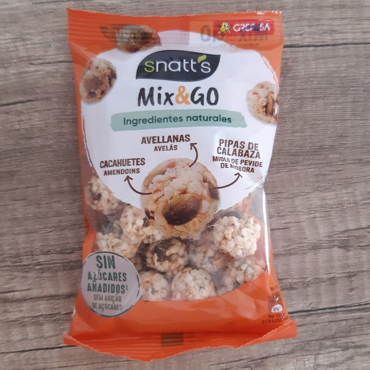 photo of snatt’s Snacks mix and go shared by @sofisan on  02 Oct 2020 - review